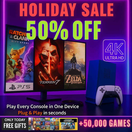 Play Every Console – Switch, Xbox, PS3 & 100,000 Games in One with UltraBox™ Super Console