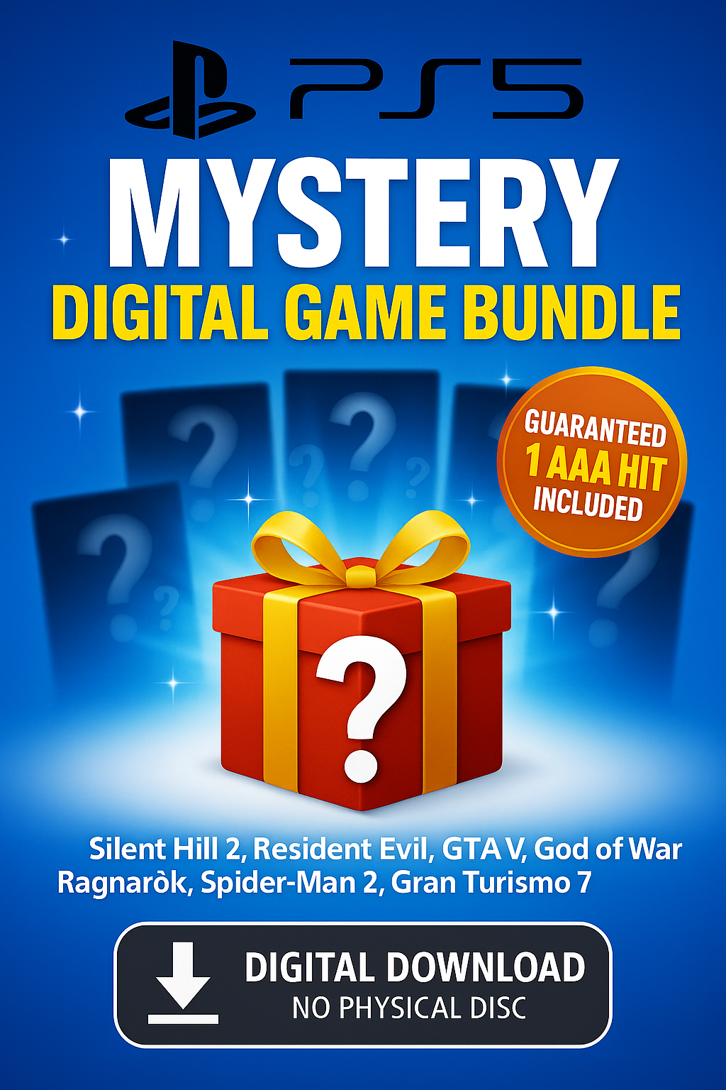 FREE PS5 Mystery Digital Bundle!