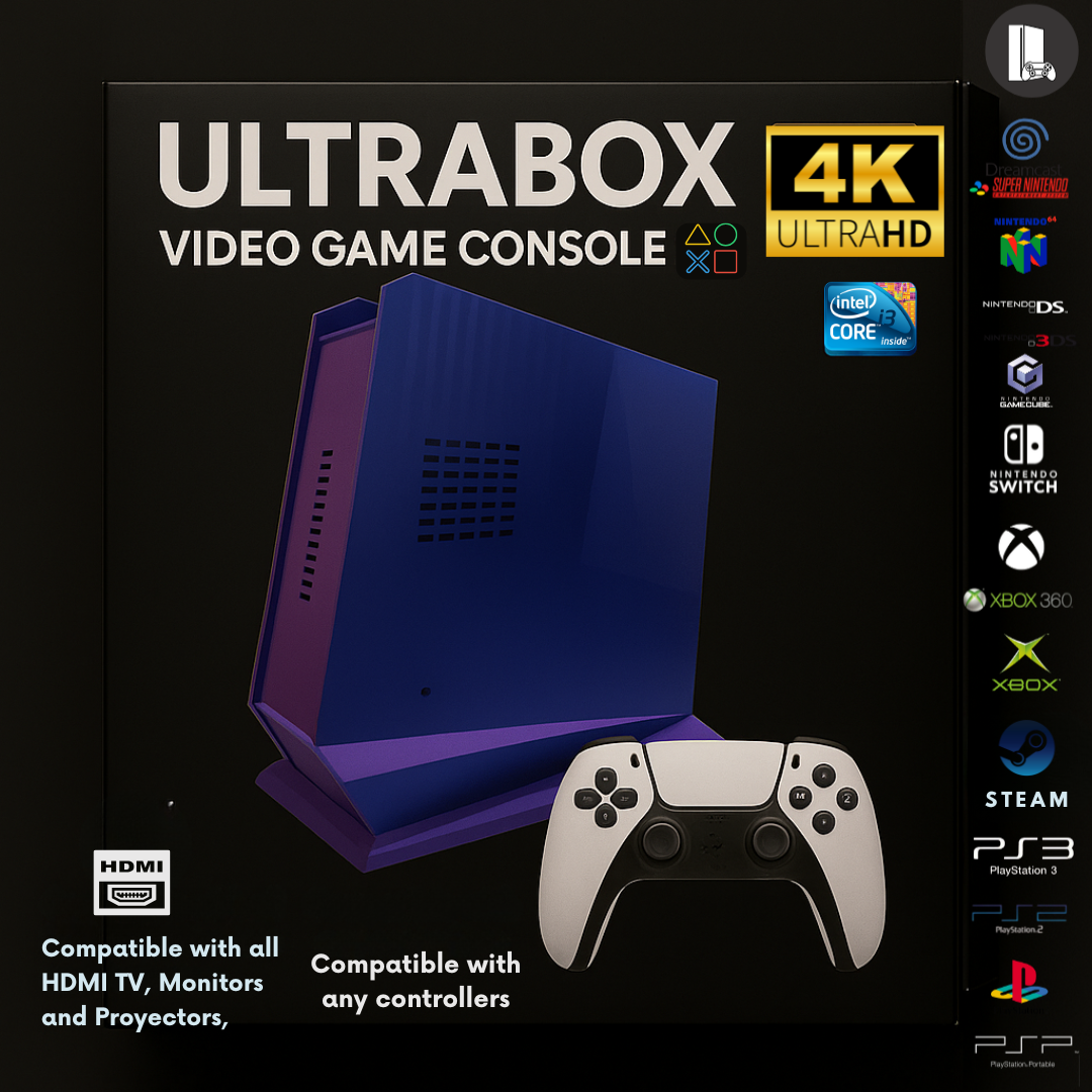 Play Every Console – Switch, Xbox, PS3 & 100,000 Games in One with UltraBox™ Super Console
