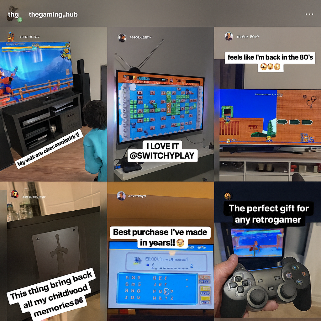 VideoConsola HDMI SwitchyPlay™